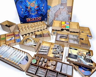 Pre-assembled insert for Descent: Legends of the Dark