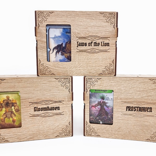 Hero Box voor Gloomhaven, Frosthaven en Jaws of the Lion