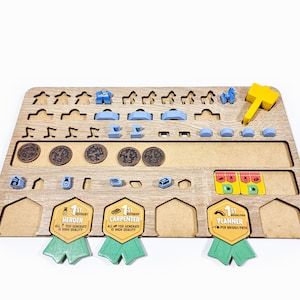 Hamlet: The Village Building Game player board