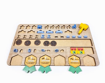 Tablero de jugador Hamlet: The Village Building Game