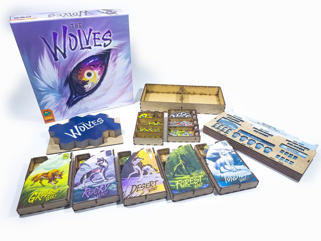 The Wolves Organizer Insert (pre-assembled) - Etsy