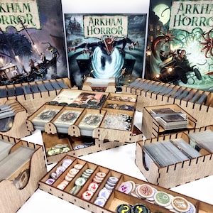 Arkham Horror (3a edizione) e inserto organizer per espansioni (pre-assemblato)