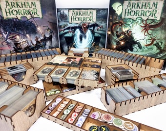 Arkham Horror (3rd edition) & Expansions Organizer Insert (Pre-Assembled)