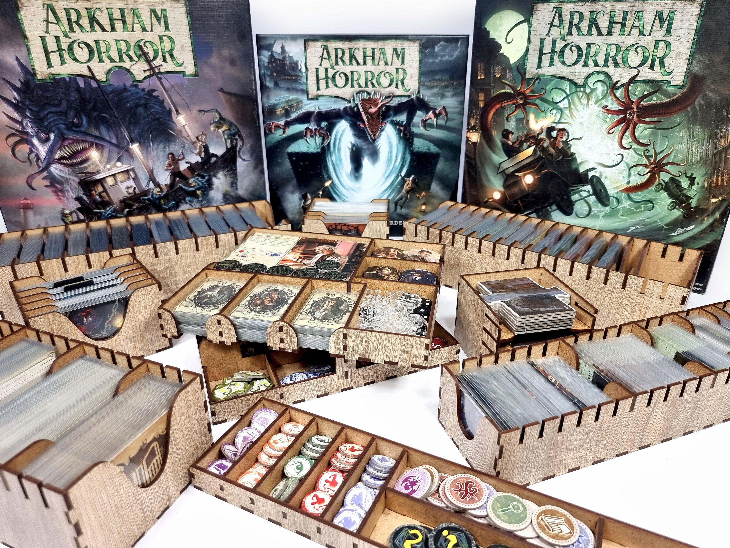 Arkham Horror 3rd Edition & Expansions Organizer Insert pre