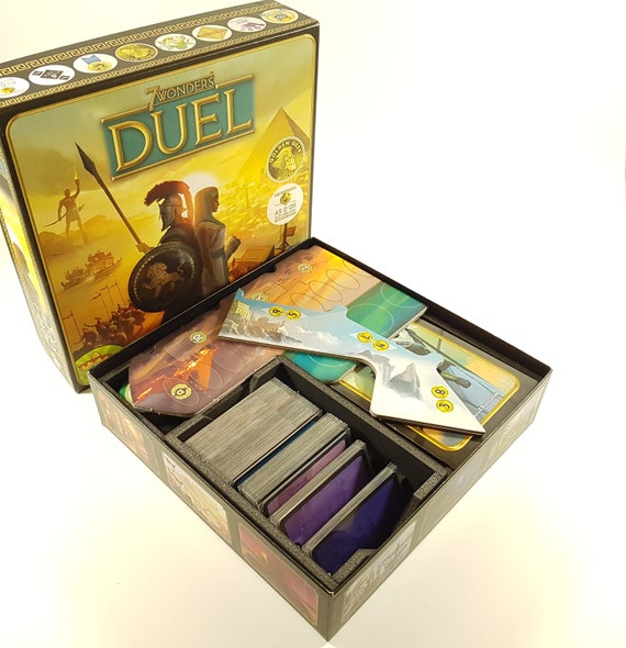 7 Wonders Duel Pantheon Board Game Box Organizer Insert Etsy 7 Wonders Duel Pantheon Board Game Box Organizer Insert Etsy
