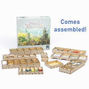 World Wonders organizer insert