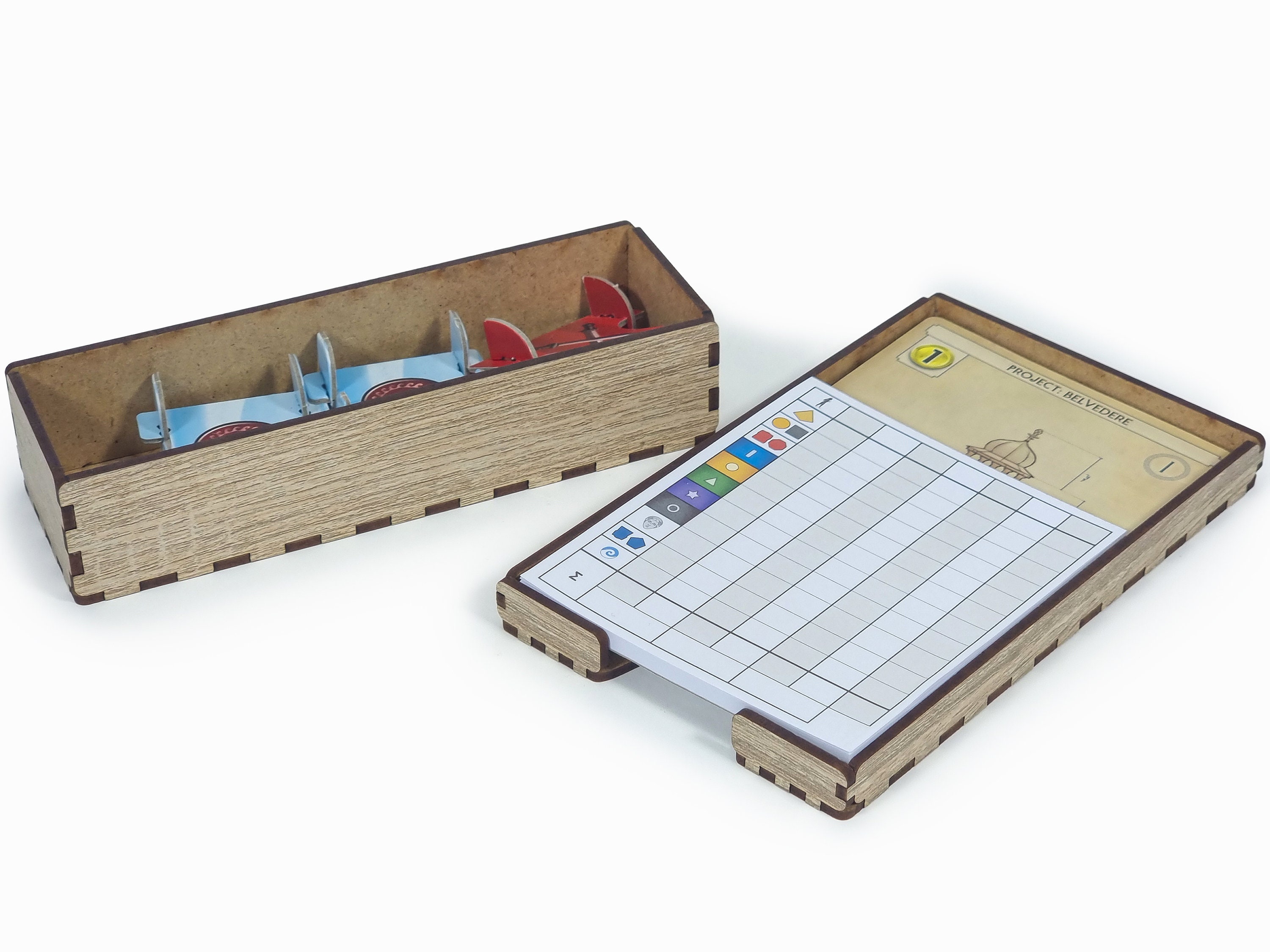7 Wonders 2nd Edition Board Game Organizer Insert – Wayfarer Creations