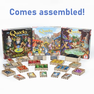 The Quacks of Quedlinburg Organizer, The Herb Witches Insert, The Alchemist organizer (Pre-Assembled)