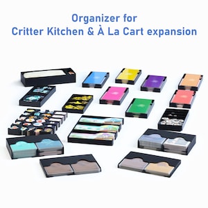 Organizer insert for Critter Kitchen & À La Cart expansion