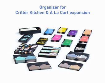 Organizer insert for Critter Kitchen & À La Cart expansion
