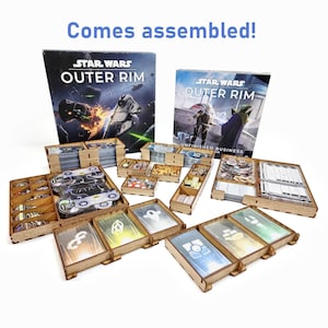 Pre-assembled insert for Star Wars Outer Rim and Unfinished Business