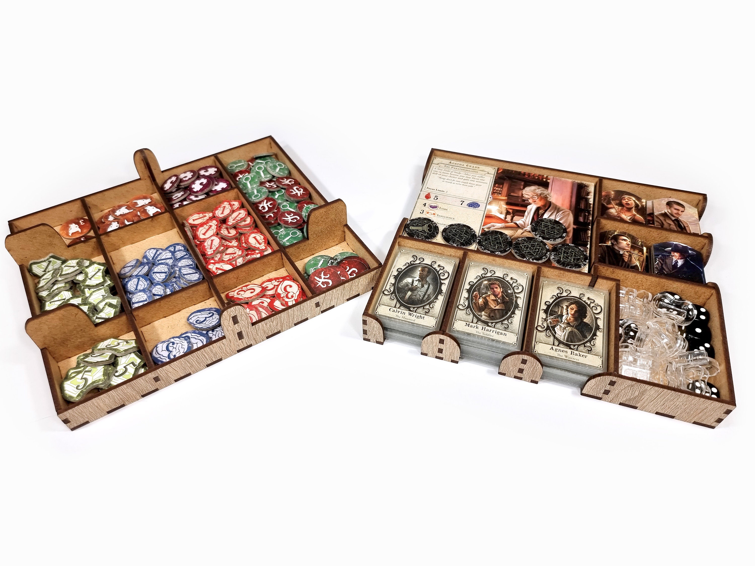 broken token arkham horror card game 2nd Edition Compatible Crate keeping them safe and in excellent condition over time Arkham Horror (3rd Edition) &