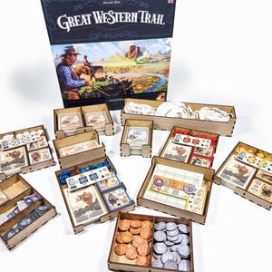 Pre-assembled insert for Great Western Trail 2nd Edition