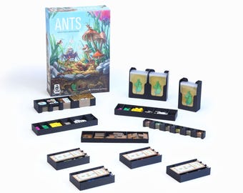 Ants board game organizer insert