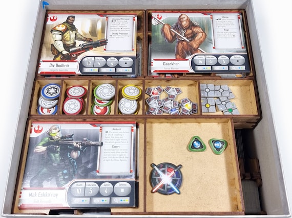 Star Wars Imperial Assault & Expansions Organizer Insert (pre-assembled) -  Etsy