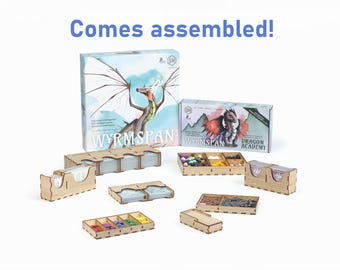 Inserto organizador para Wyrmspan & Dragon Academy