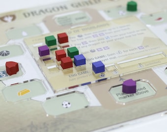 ワームスパン ドラゴンギルド アクリルボードオーバーレイ: ゲームアップグレード