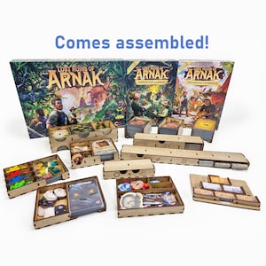 Inserto preassemblato per Lost Ruins of Arnak ed espansioni