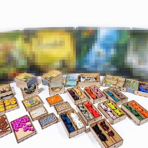 Pre-assembled insert for Everdell & Expansions unofficial