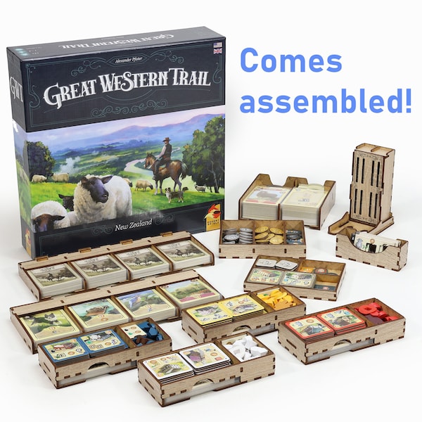 Great Western Trail: Beilage des neuseeländischen Veranstalters