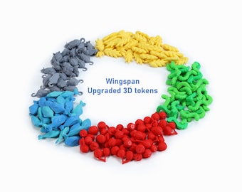 Wingspan Deluxe 3D Tokens