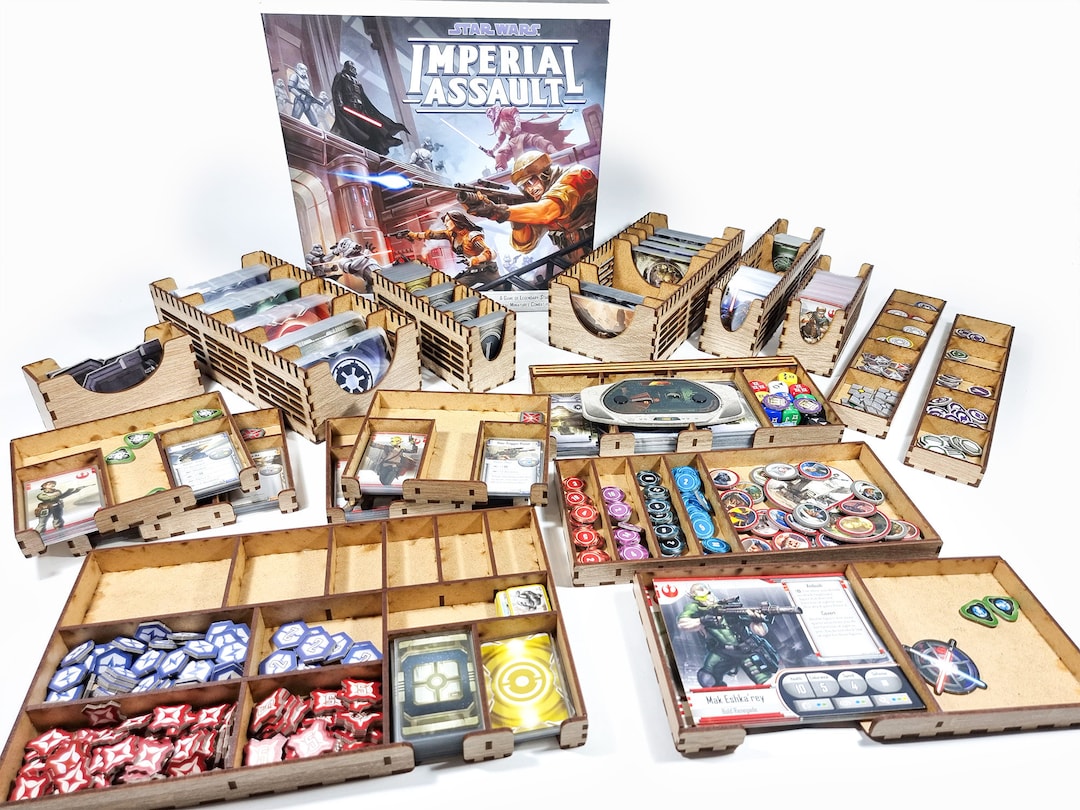 Star Wars Imperial Assault & Expansions Organizer Insert (pre-assembled) - Etsy Star Wars Imperial Assault & Expansions Organizer Insert (pre-assembled) - Etsy