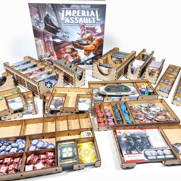 Star Wars Imperial Assault & Expansions Organizer Insert (Pre-Assembled)