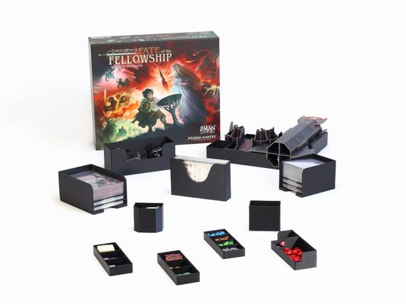 The Lord of the Rings: Fate of the Fellowship Organizer Insert - Etsy