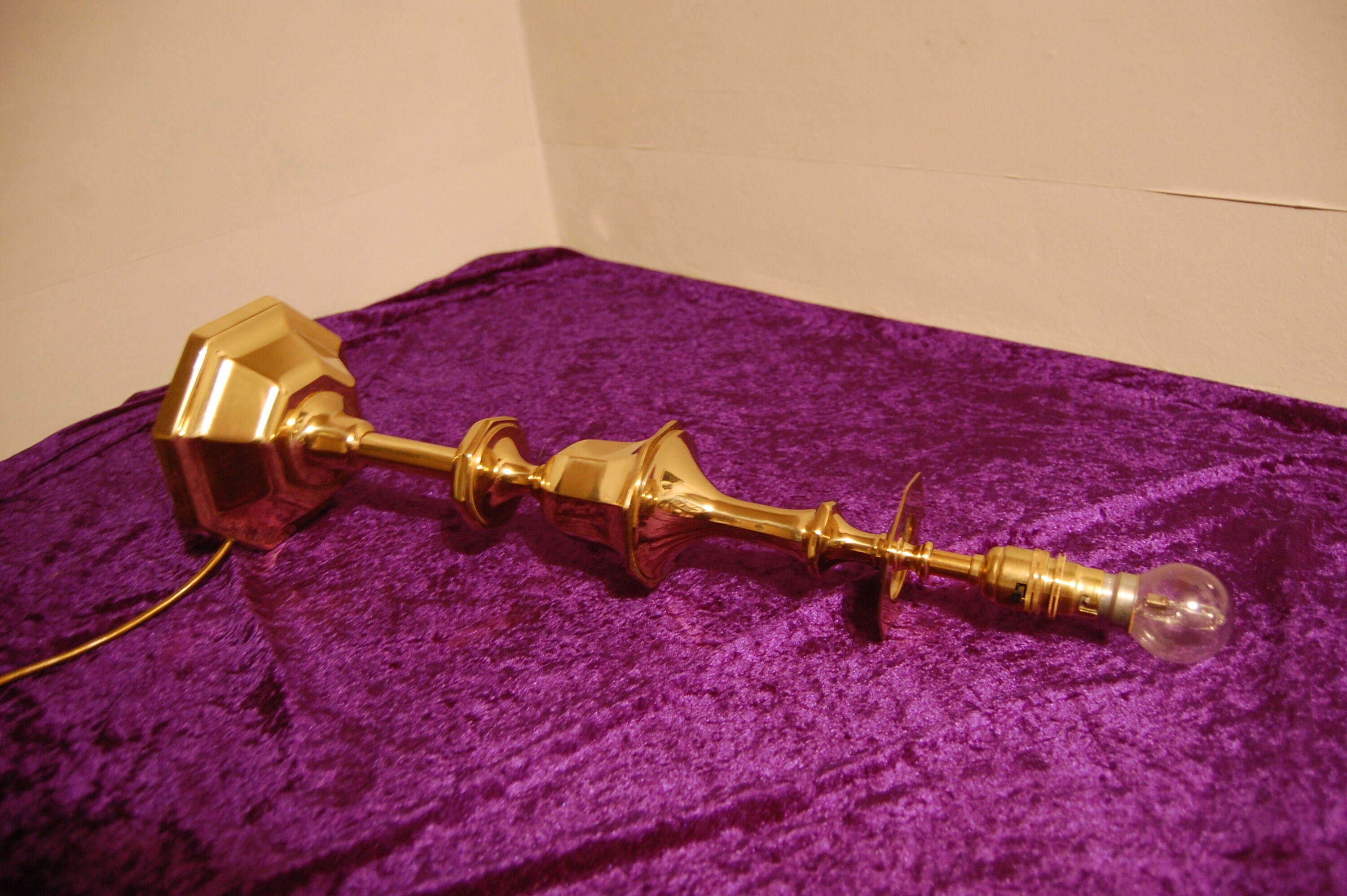 Vintage Brass Lamp Collectable Lamp Unique Lamp Rustic Lamp Etsy UK