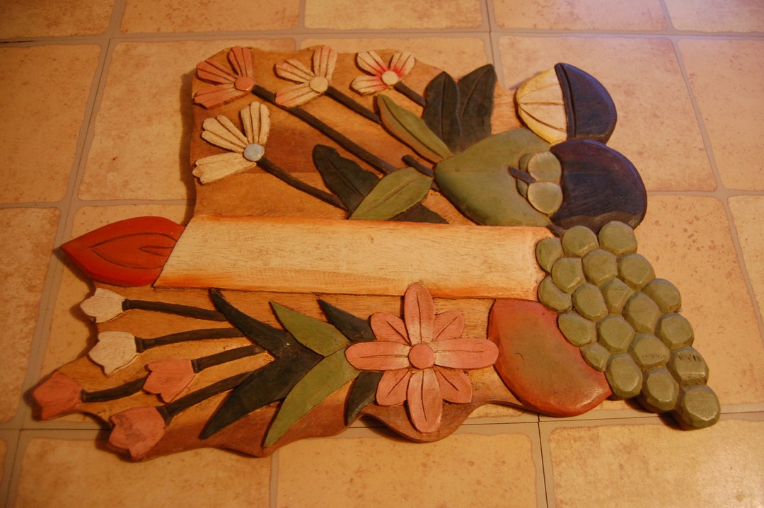 Vintage Kitchen Wall Plaque Old Wall Hanging Rural Wall Etsy