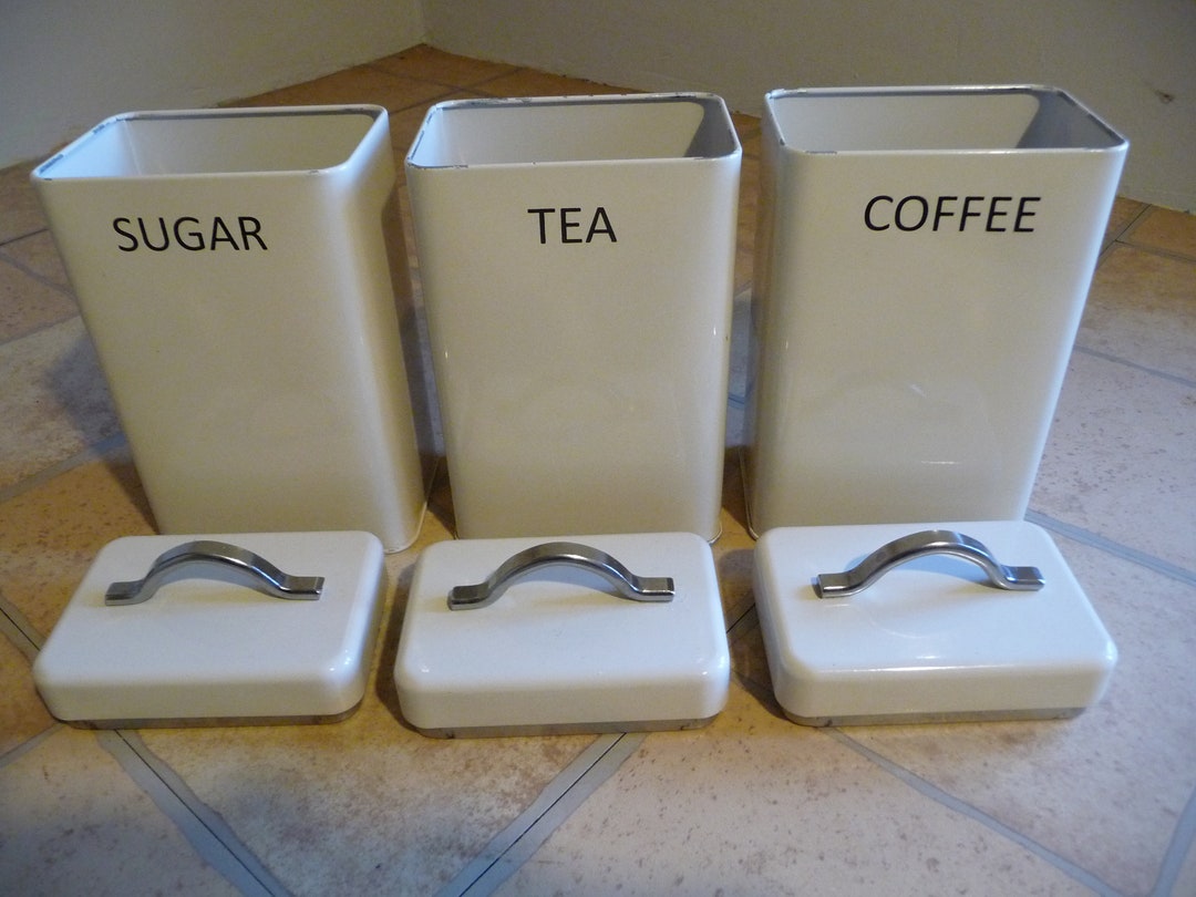 Vintage Kitchen Storage Containers, Vintage Kitchenware,1970s Etsy