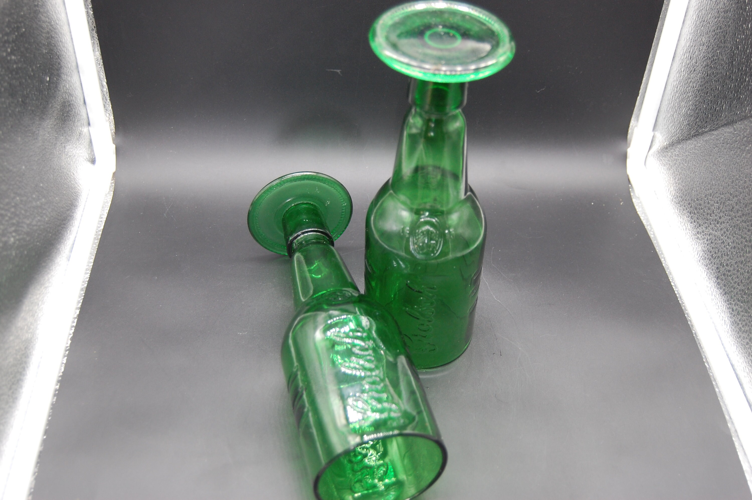 Vintage rare beer bottle glasses 1970s Etsy