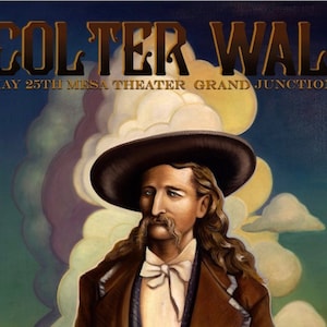 Colter Wand konzert poster signiert und nummeriert vom Künstler