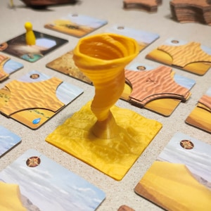 The Forbidden Desert: three-dimensional realistic Storm tile Forbidden Desert image 1