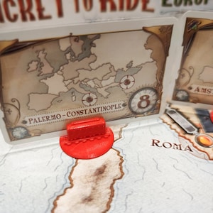 Ticket to Ride: establece 6x titulares de tarjetas Tickets Destination