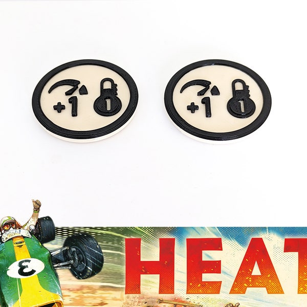 Heat: Pedal to the Metal - 2 Adrenaline Token Upgrade Set