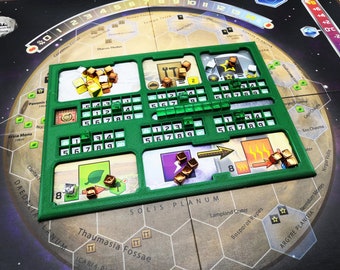 Terraforming Mars: Set of 5 MAGNETIC player boards