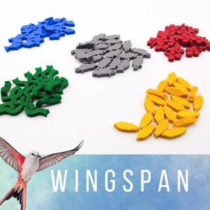 Wingspan: Set of 150 food tokens, compatible with the Europa expansion