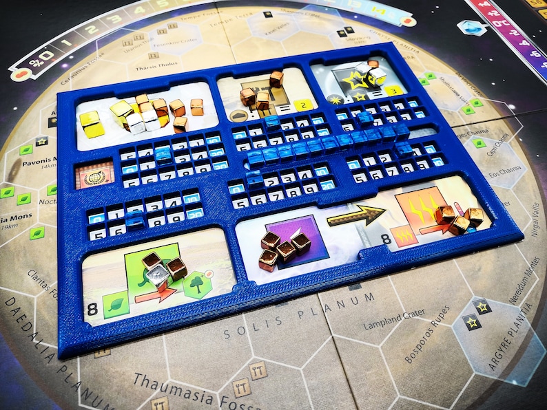 Terraforming Mars: Set of 5 MAGNETIC player boards image 6