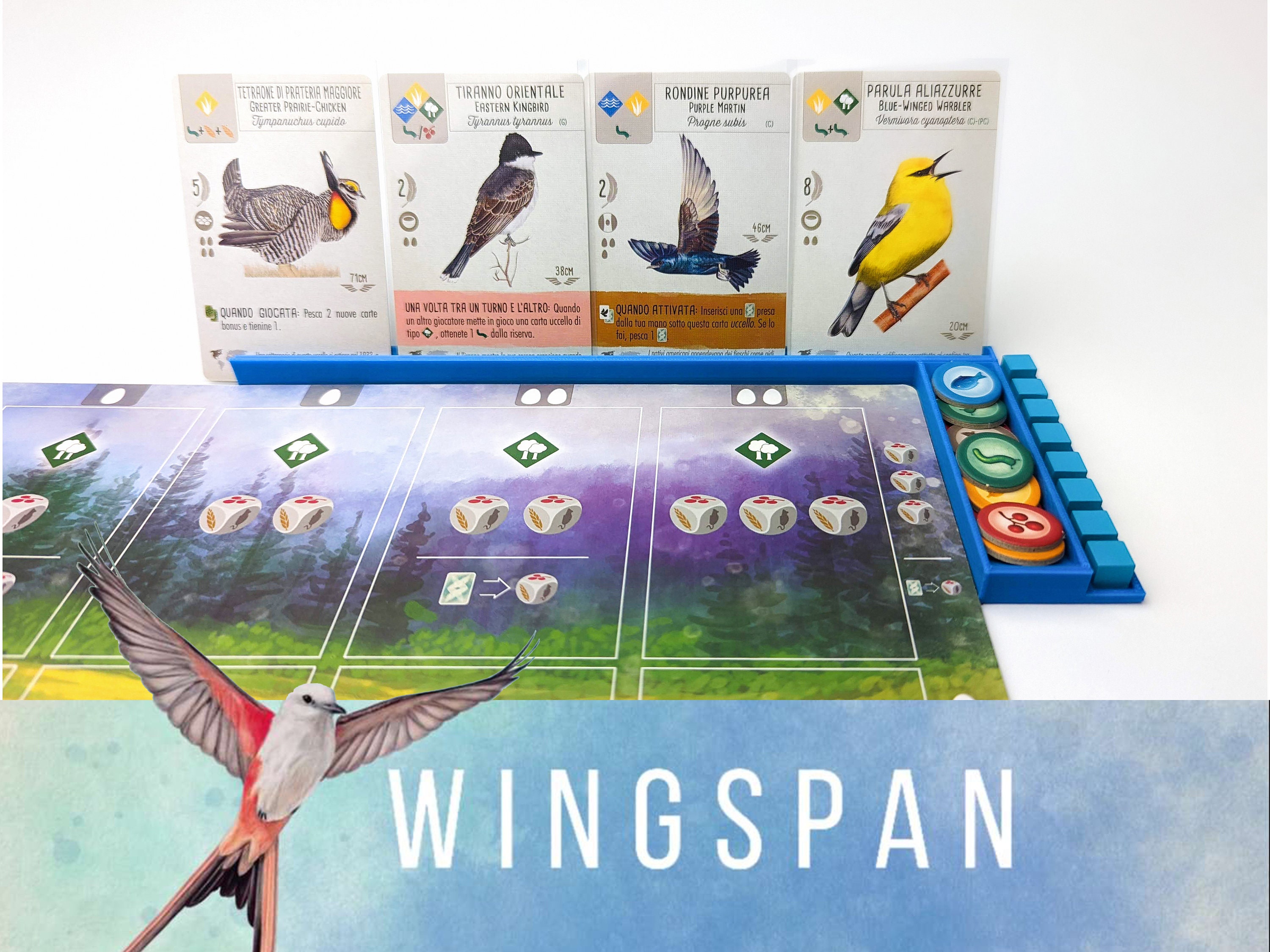 Brettspiel Organizer kompatibel mit Flügelschlag und Europa-Erweiterung -  .de