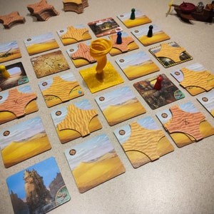 The Forbidden Desert: three-dimensional realistic Storm tile Forbidden Desert image 3