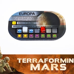 Terraforming Mars: 12x Frame Update Set for Colonies Expansion image 1