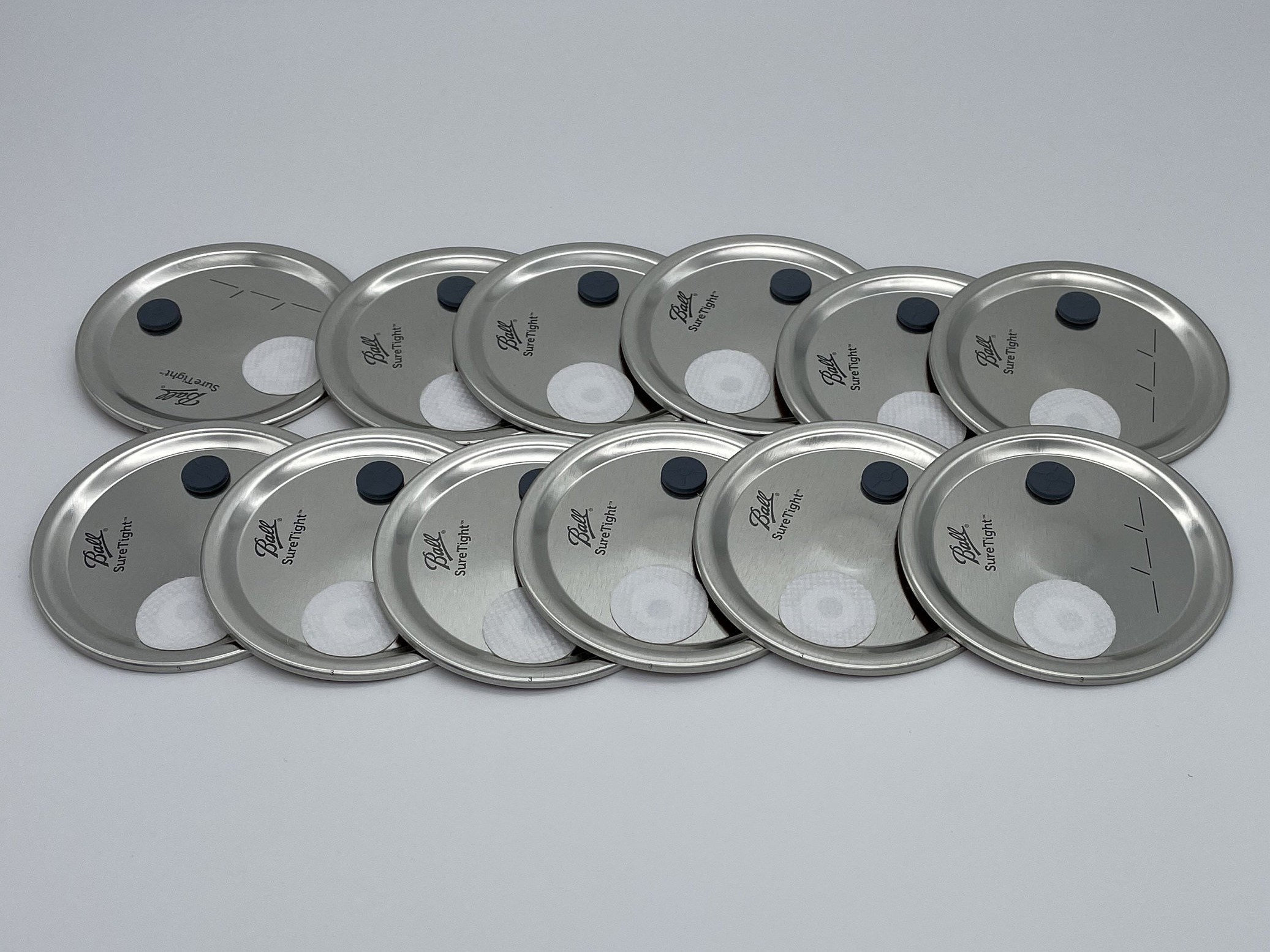 12 Mushroom Grow Jar Lids Wide Mouth Etsy