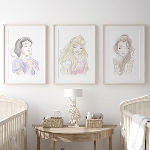 Disney princess store nursery furniture