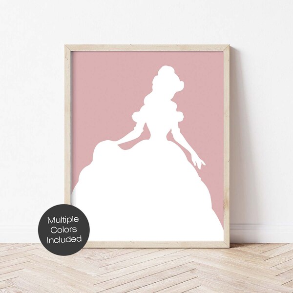 Belle Silhouette - Etsy