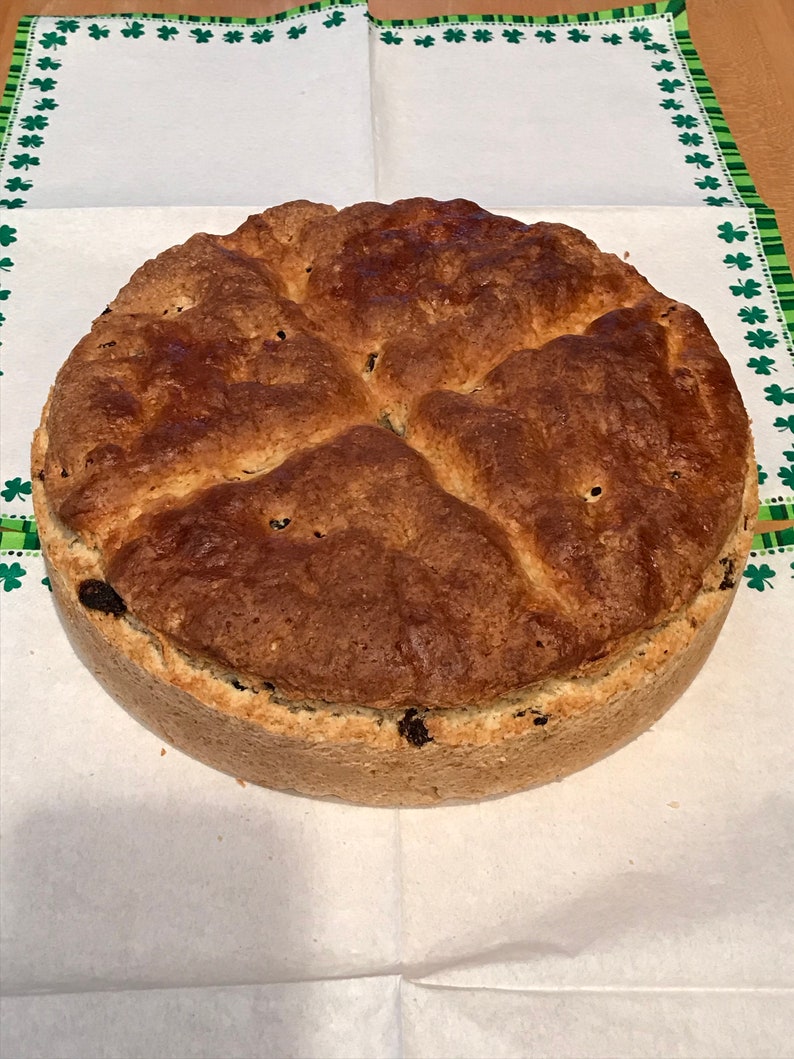 Handmade Irish Soda Bread – 9 Inch Round, Egg Free - Etsy