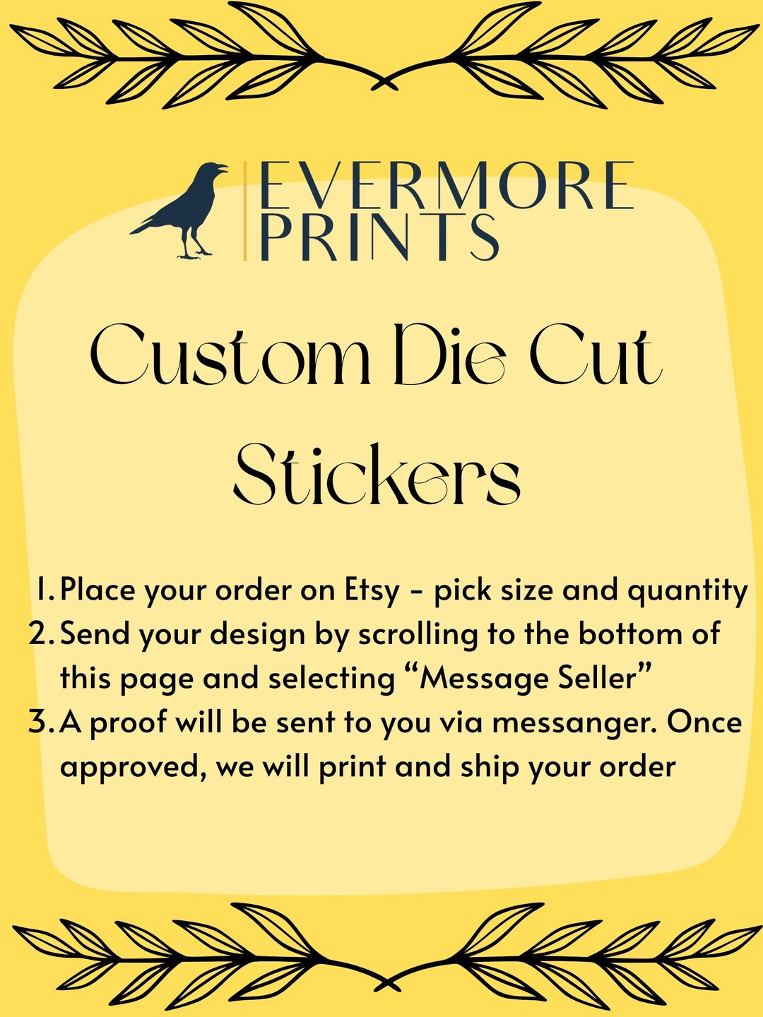 Custom Die Cut Stickers | Personalized Waterproof Vinyl Stickers - Etsy