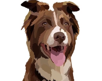 Ritratto digitale personalizzato del tuo animale domestico