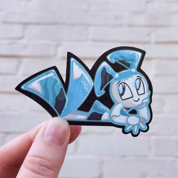 Teenage Robot Sticker - Jenny XJ-9 Sticker