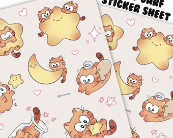Baby garf sticker sheet